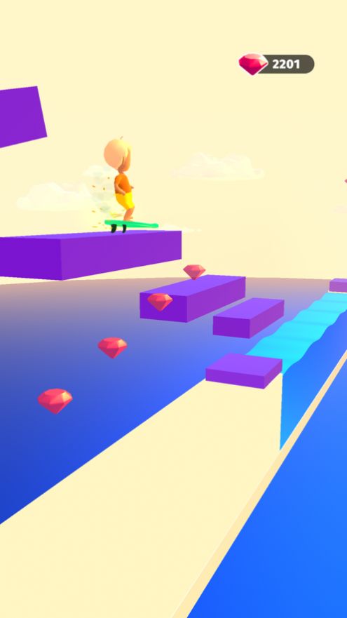 波浪冲浪者3D游戏手机版（Wave Surfer 3D）图1