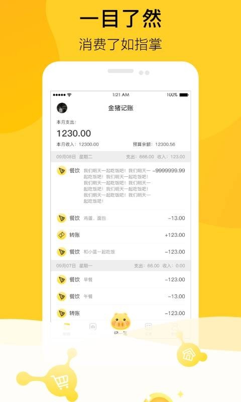 金猪记账app手机版图1