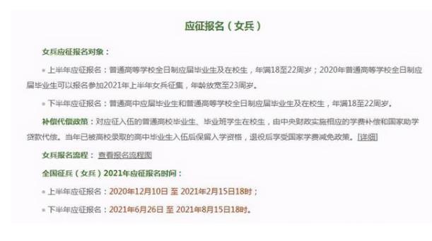 2021年征兵报名时间 2021年征兵报名介绍图片2