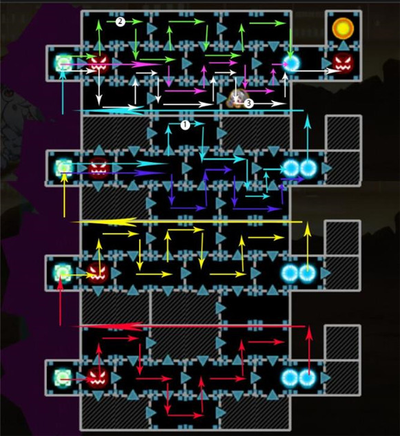 崩坏学园2陵墓迷宫通关路线 陵墓迷宫密码分享图片2