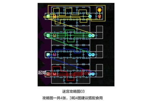 崩坏学园2夜与轮回的迷宫攻略 1-3关全周目通关路线一览图片4