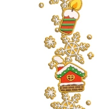 微信圣诞节朋友圈九宫格图片 朋友圈图片分割线素材图片61
