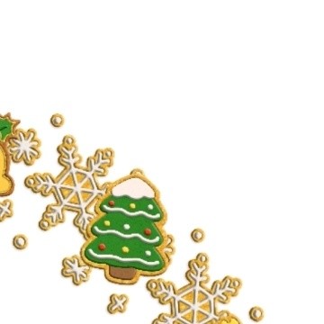 微信圣诞节朋友圈九宫格图片 朋友圈图片分割线素材图片59