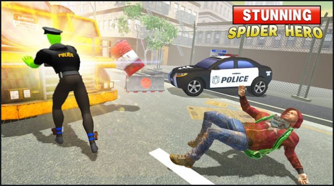惊艳蜘蛛英雄2021游戏中文安卓版图2