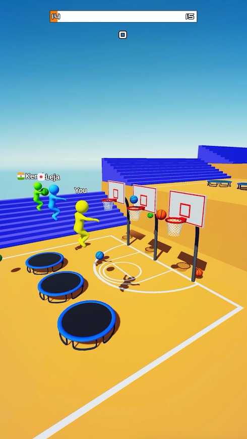 Jump Dunk 3D游戏图片1