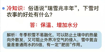 瑞雪兆丰年蚂蚁庄园答案 蚂蚁庄园12月7日答案