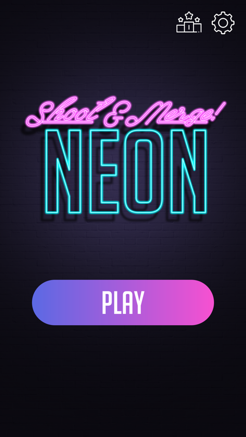 霓虹灯拍摄和合并游戏安卓版（Neon: ShootMerge ）图3