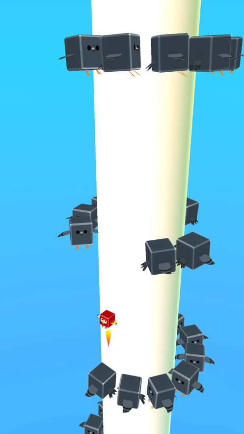 飞扬的钟塔3D游戏安卓版(Flappy Tower 3D)图1