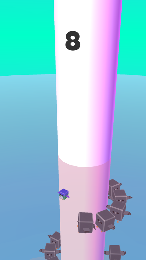 飞扬的钟塔3D游戏安卓版(Flappy Tower 3D)图3