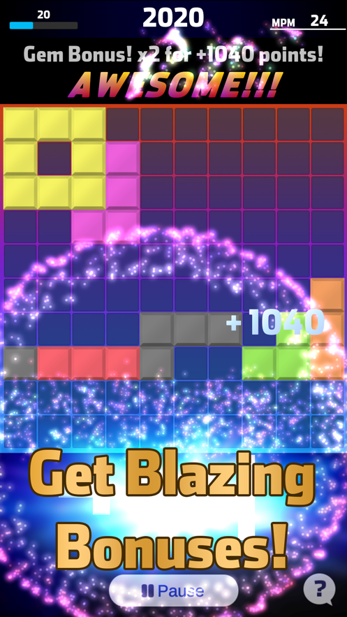 拦网比赛游戏安卓版(Block Blaze Competition)图2