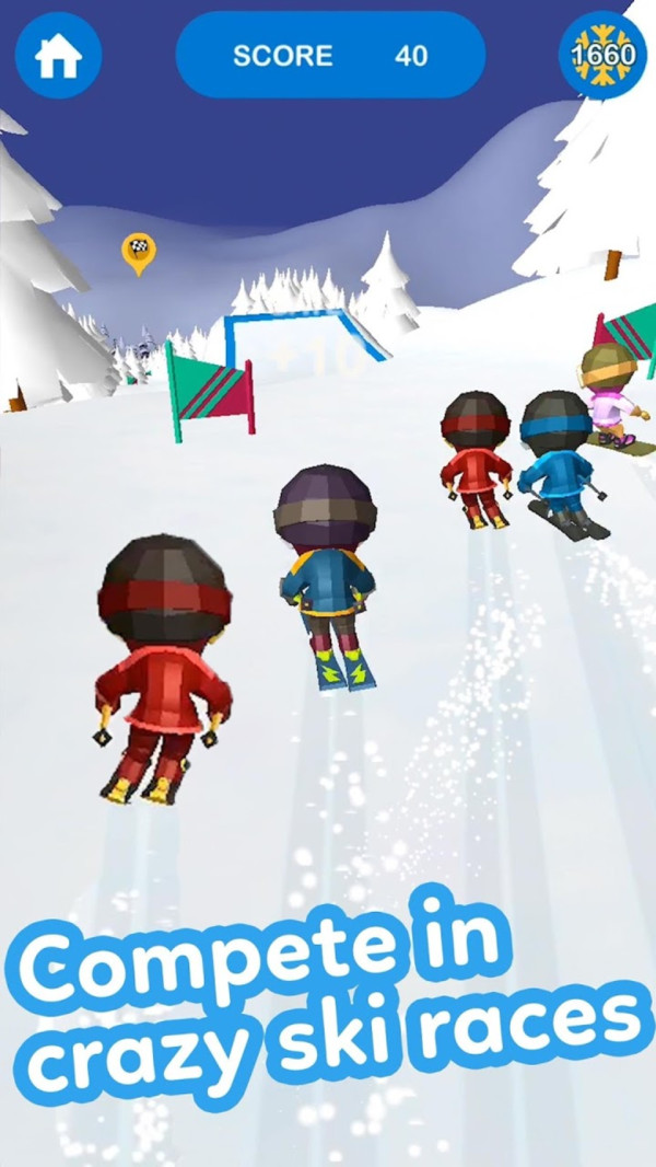 冰雪滑坡安卓版图2