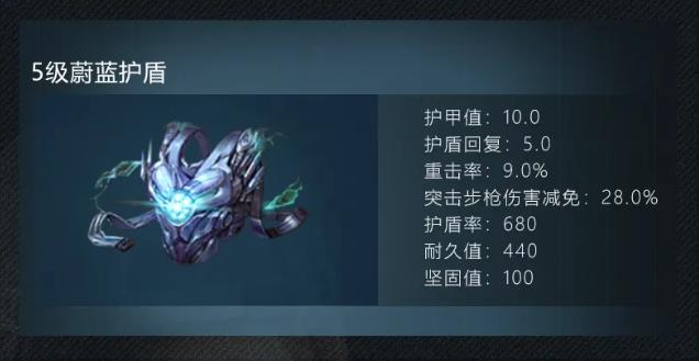 明日之后5级护盾属性介绍 5级护盾制作攻略图片3