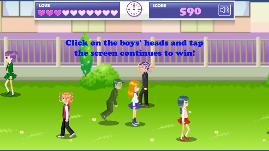 学校调情游戏中文版(School Flirting Game )图1