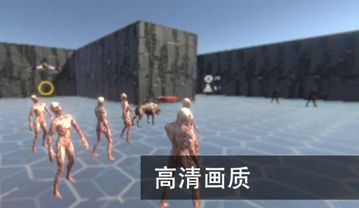 尸潮无尽挑战游戏安卓版图1