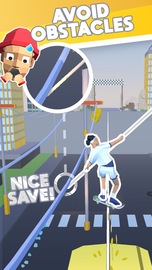 我走钢丝贼6游戏安卓版(Rope Stars)图1