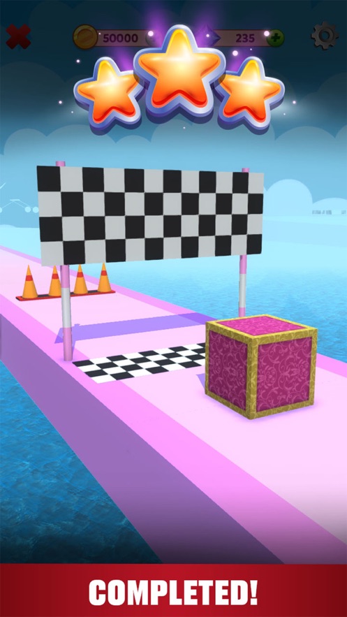 立方体乐趣跑游戏安卓版(Cube Fun Run)图1