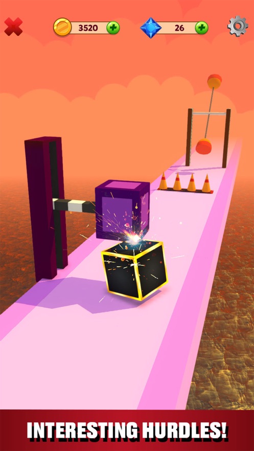 立方体乐趣跑游戏安卓版(Cube Fun Run)图3