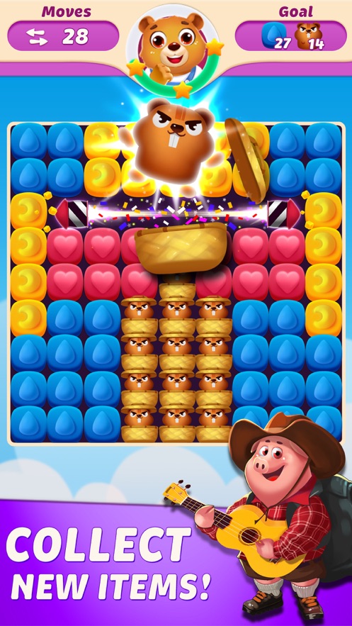 冒险爆炸游戏安卓版(Adventure Blast )图2