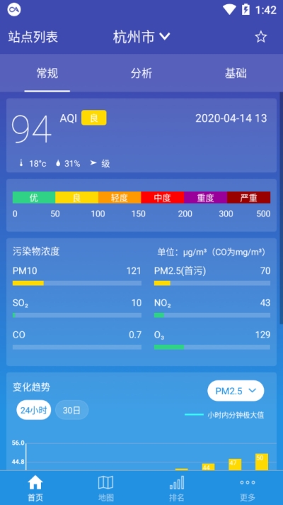 蜻蜓空气监控app图片1