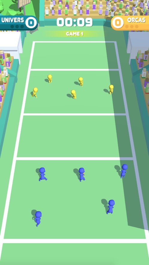 闪避球命中游戏安卓版(Dodgeball Hit )图2