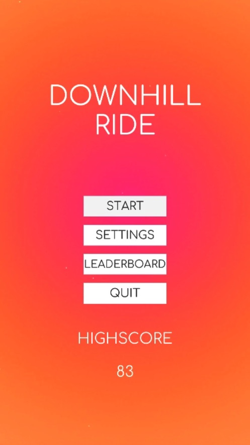 下坡球骑行游戏安卓版（Downhill Ball Ride ）图1