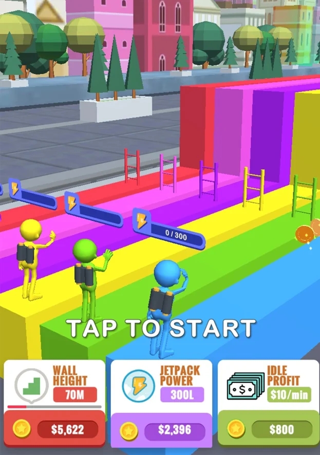 梯子跳跃游戏图片1