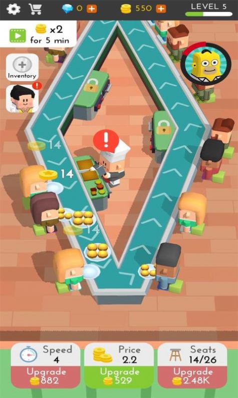 我的空闲咖啡馆游戏图1
