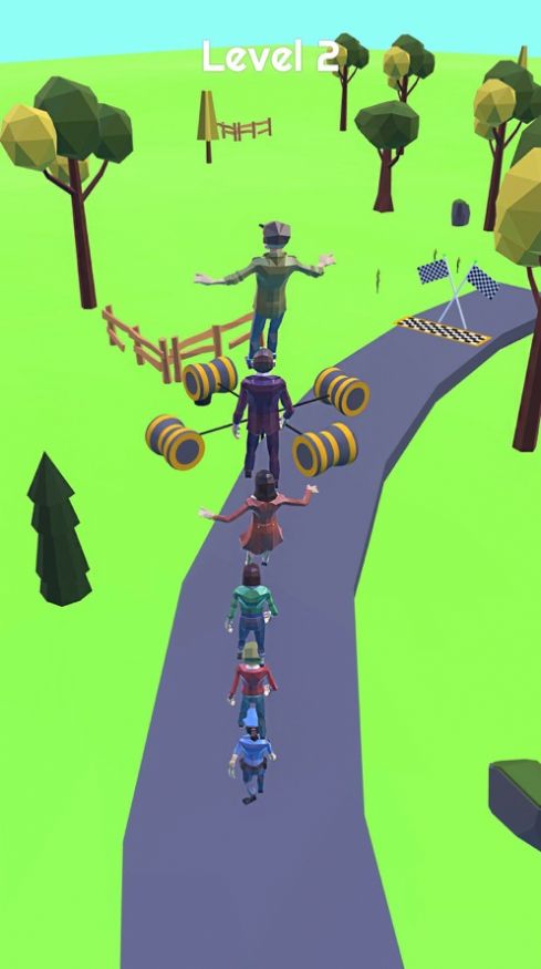 堆叠人流跑3D游戏图片1