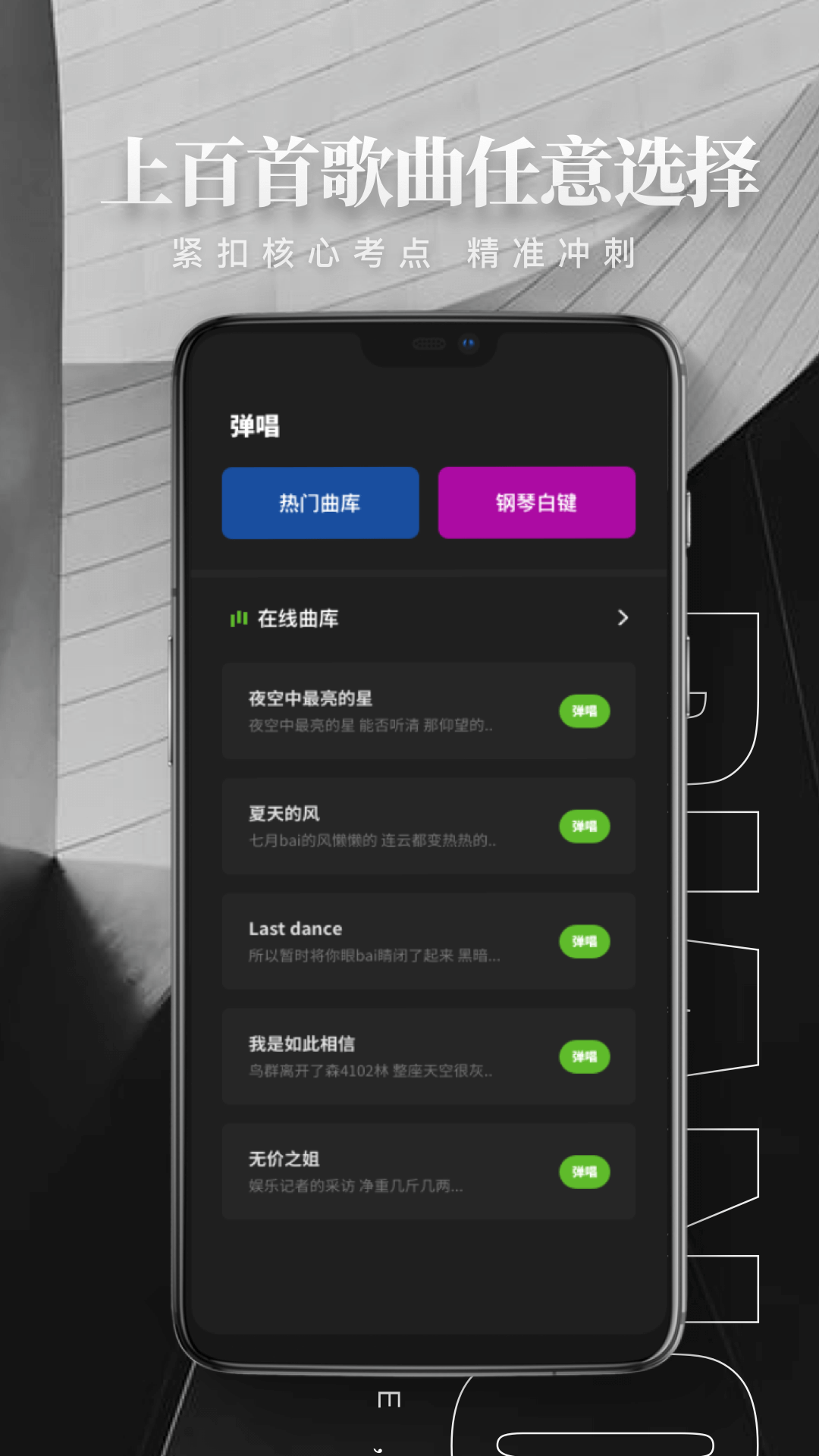 钢琴弹唱图1