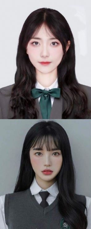 韩式证件照抖音图2
