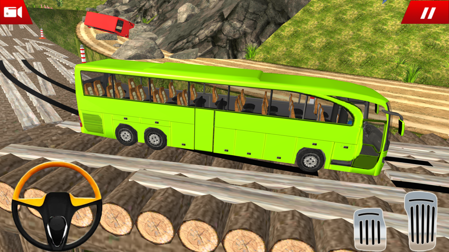 上坡巴士赛Uphill Bus Racing游戏安卓版图1