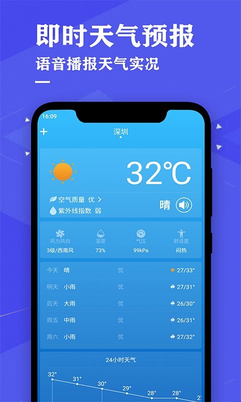 即时天气预报app图2