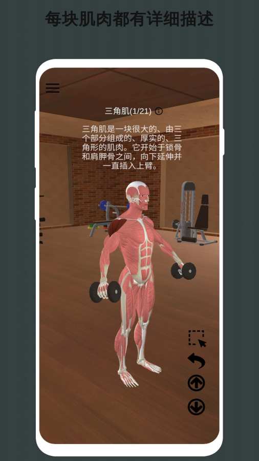 3D健身指南app手机版图3