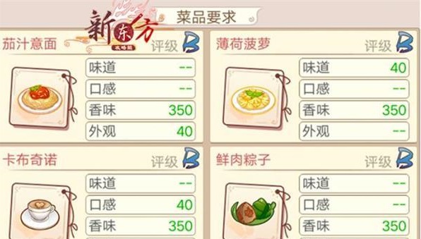 食之契约字透清风餐厅怎么配置 字透清风餐厅配置攻略图片2