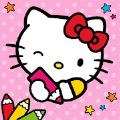 Hello Kitty的数字颜色游戏