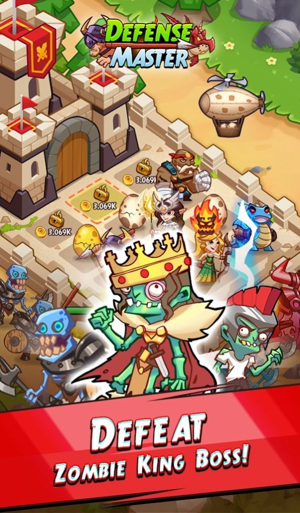 防御大师合并英雄版图2