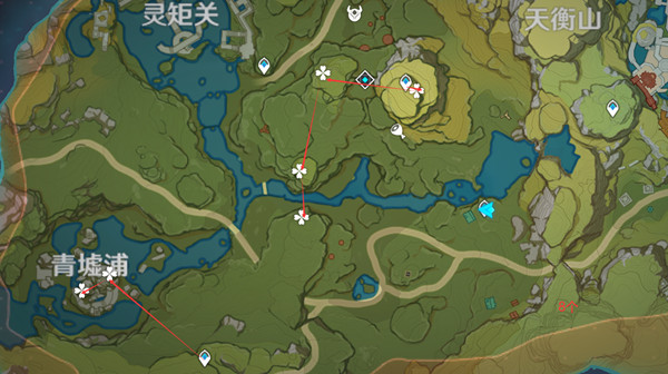 原神清心采集点位置 清心采集点在哪？图片3