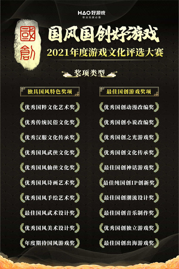 2021年度游戏文化评选大赛报名地址 国风国创好游戏正式开启图片4