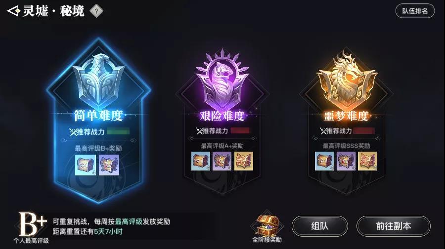 天谕手游灵虚秘境怎么打？灵虚秘境规则介绍图片2