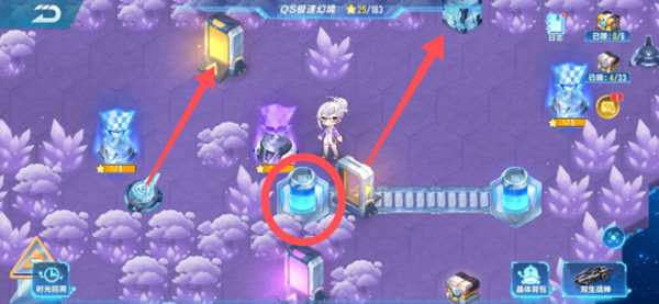 QQ飞车手游S21极速幻境第一章怎么过？回忆之森通关路线图文一览图片9