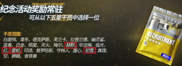 明日方舟二周年自选五星怎么选择？二周年自选五星最佳选择推荐图片2