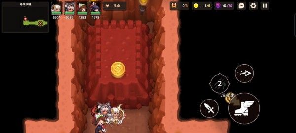 坎公骑冠剑6-2金币宝箱位置图文一览 6-2寻找妖精通关攻略大全图片2