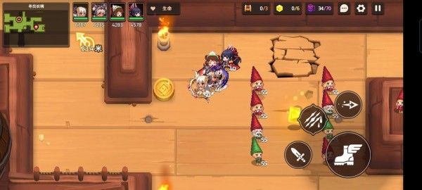 坎公骑冠剑6-2金币宝箱位置图文一览 6-2寻找妖精通关攻略大全图片12