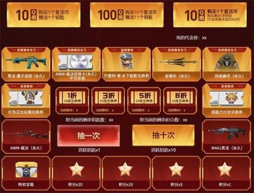 CF超级特卖会活动链接地址一览 2021穿越火线超级特卖会活动奖励大全图片3