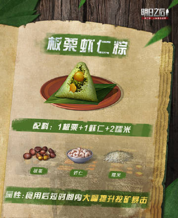 明日之后粽子食谱大全2021 端午节棕香端午活动攻略图片8
