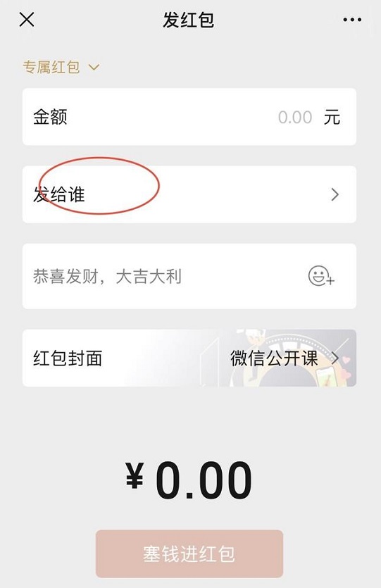 微信群专属红包id怎么填 微信群专属红包只能发一个人吗图片3