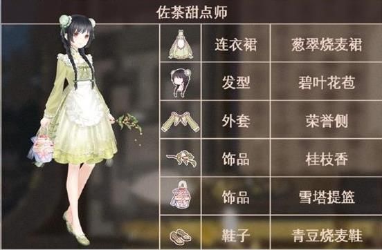 奇迹暖暖采蜜小精灵完美搭配推荐 佐茶甜点师怎么搭配图片3