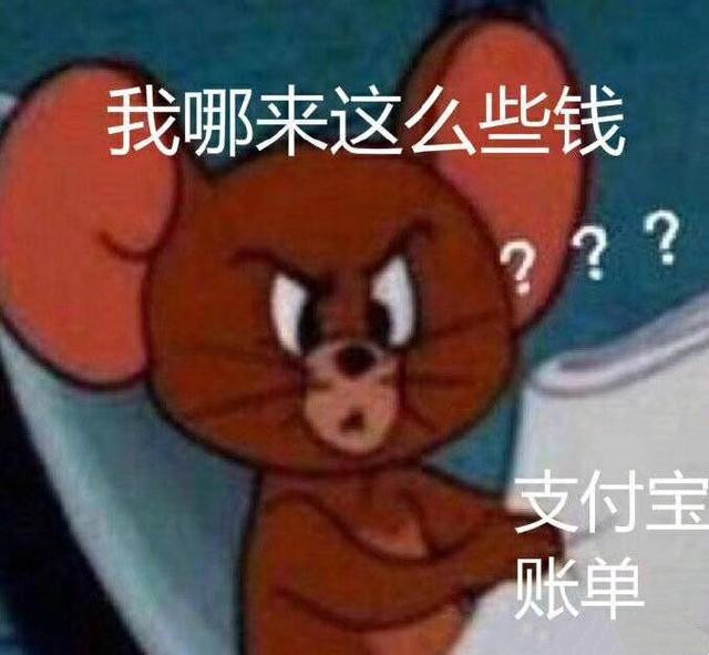 看完年度账单的我表情包图片1