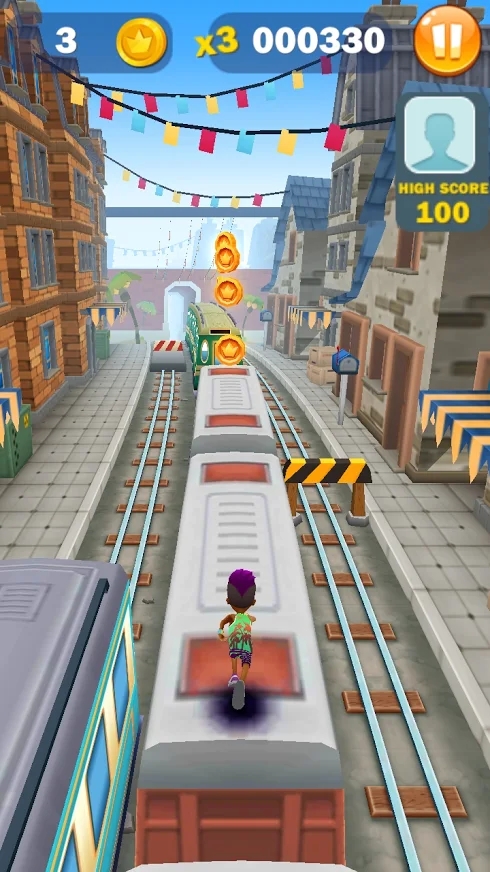 地铁短跑3D游戏图2