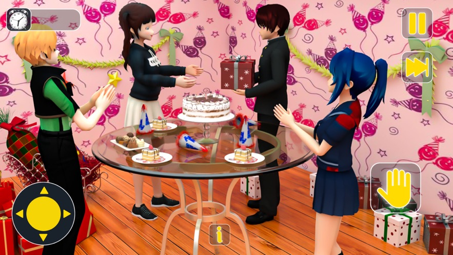 动漫高中女生爱3D游戏图2